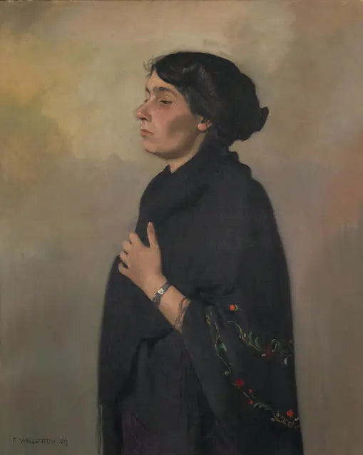 검은 숄을 입은 여성 - 펠릭스 발로통

Source:
Femme au châle noir - Félix Vallotton