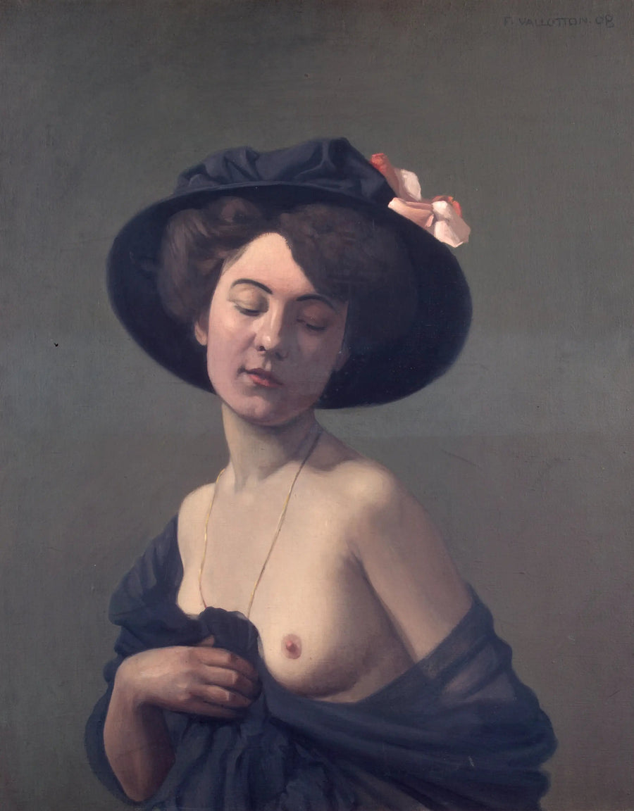 검은 모자를 쓴 여성 - 펠릭스 발로통

Source:
Femme au chapeau noir - Félix Vallotton