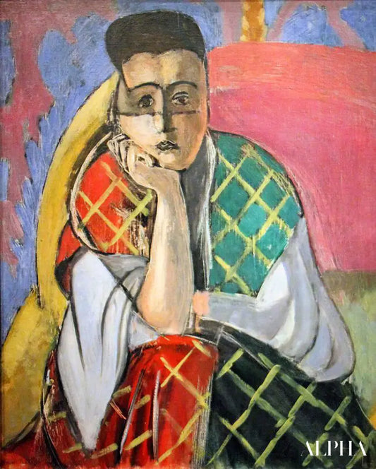 Femme au voile - Matisse - Reproductions de tableaux et peintures haut de gamme