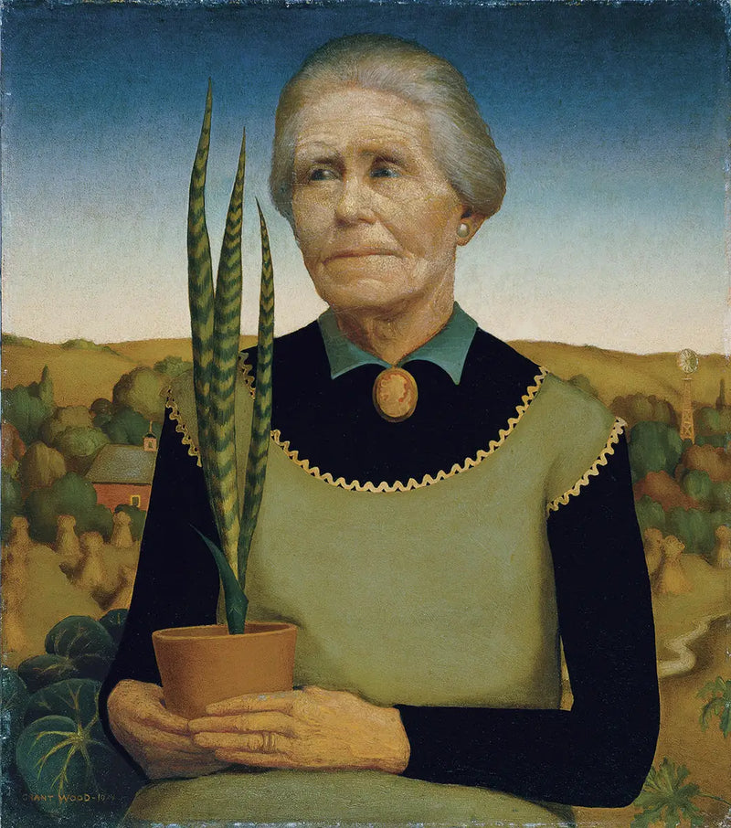 식물과 함께하는 여성 - 그랜트 우드

Source:
Femme aux plantes - Grant Wood