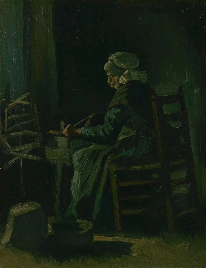 실을 감는 여자 - Vincent van Gogh