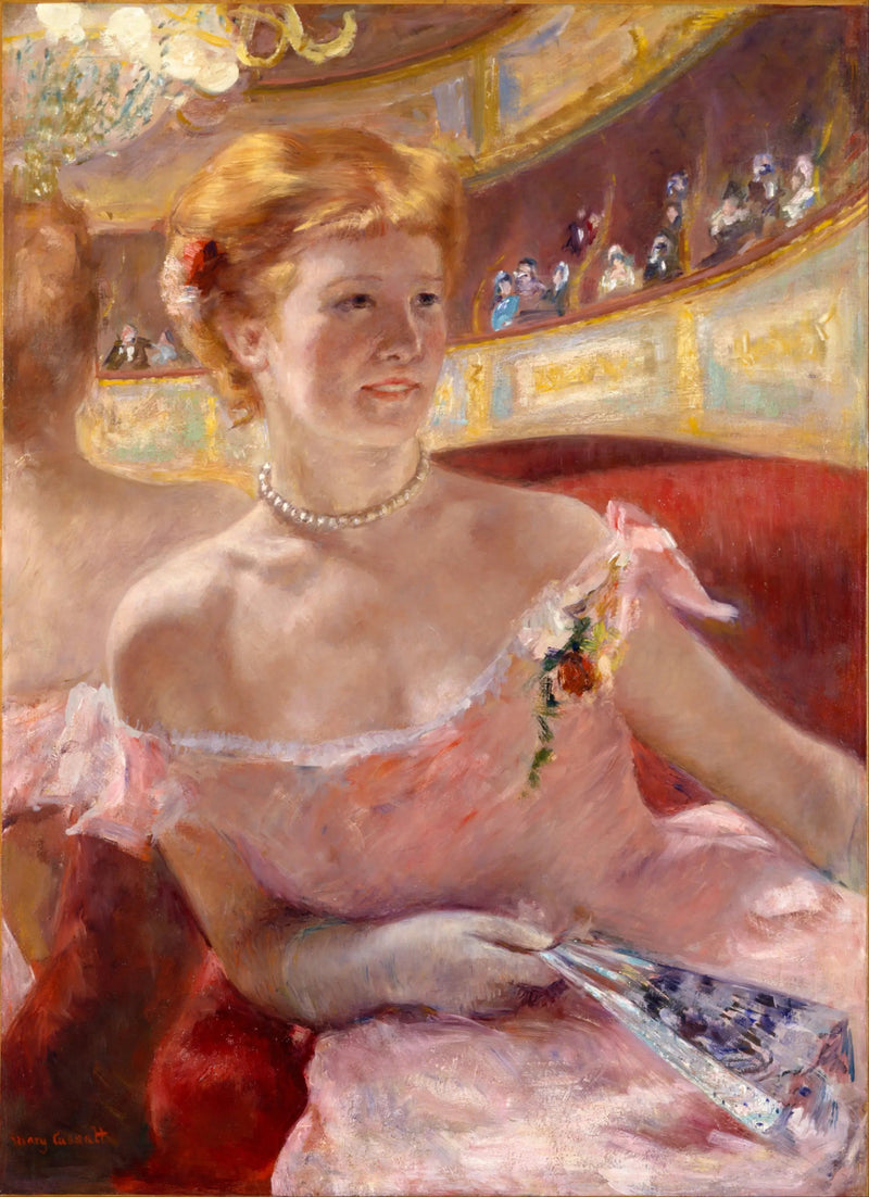 로지에 있는 여성 - 메리 카사트