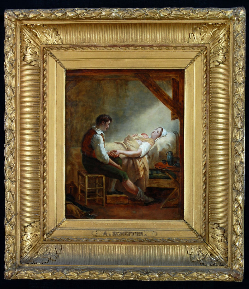 옷을 입은 여성 - Ary Scheffer
