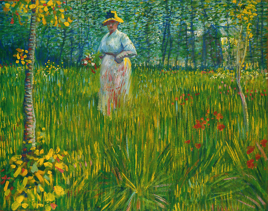 정원 속의 여성 - Vincent van Gogh