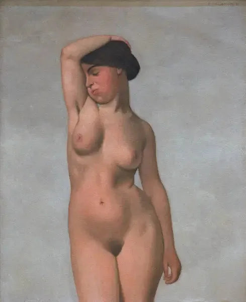 누드 여성과 들어 올린 브래지어 - 펠릭스 발로통

Source:
Femme nue avec un soutien-gorge relevé - Félix Vallotton