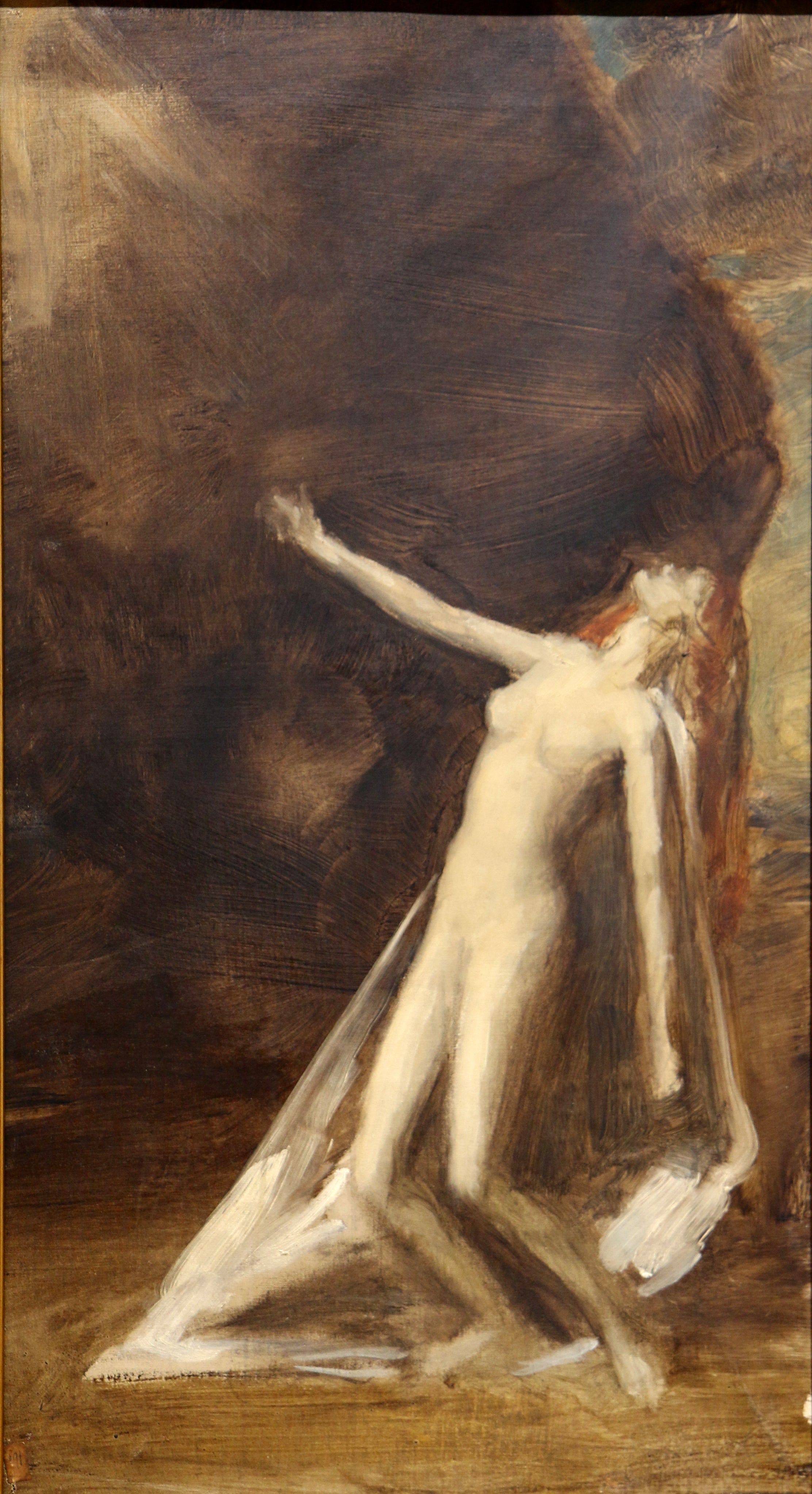 Femme nue debout - Carolus-Duran image 1 copie peinte à la main à l’huile
