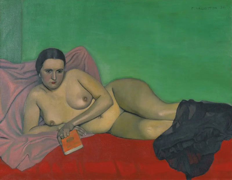 누드 여성 책을 들고 있는 - 펠릭스 발로통

Source:
Femme nue tenant un livre - Félix Vallotton