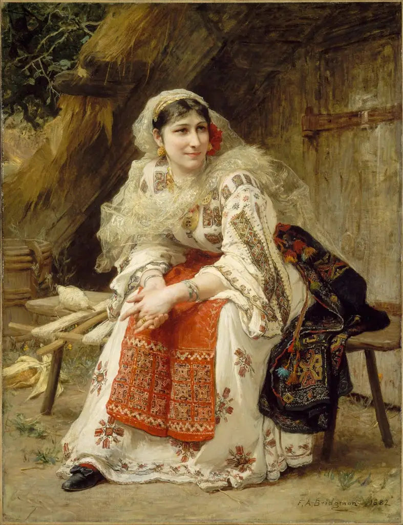 루마니아 여성 - 프레데릭 아서 브리드맨

Source:
femme roumaine - Frederick Arthur Bridgman