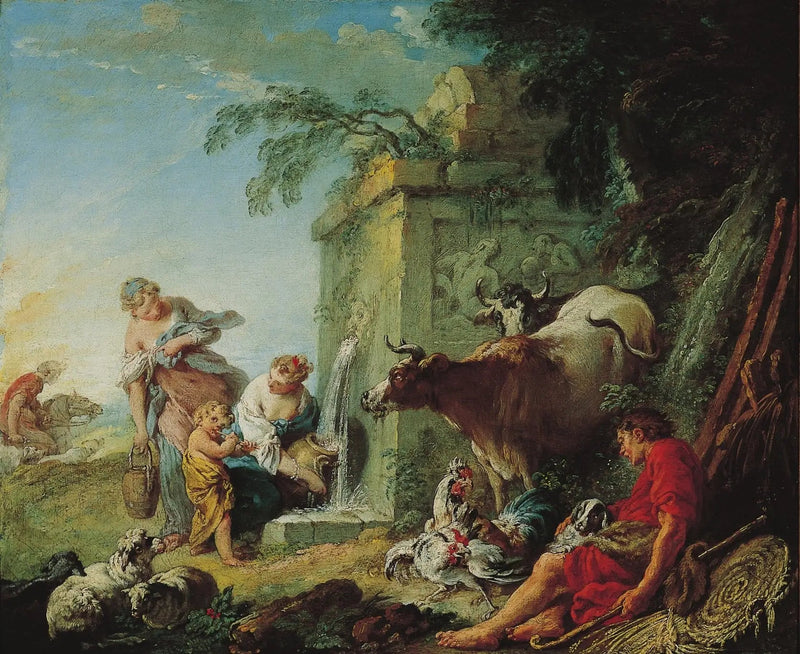 분수 앞의 여성들 - 프랑수아 부셰

Source:
Femmes à la fontaine - François Boucher