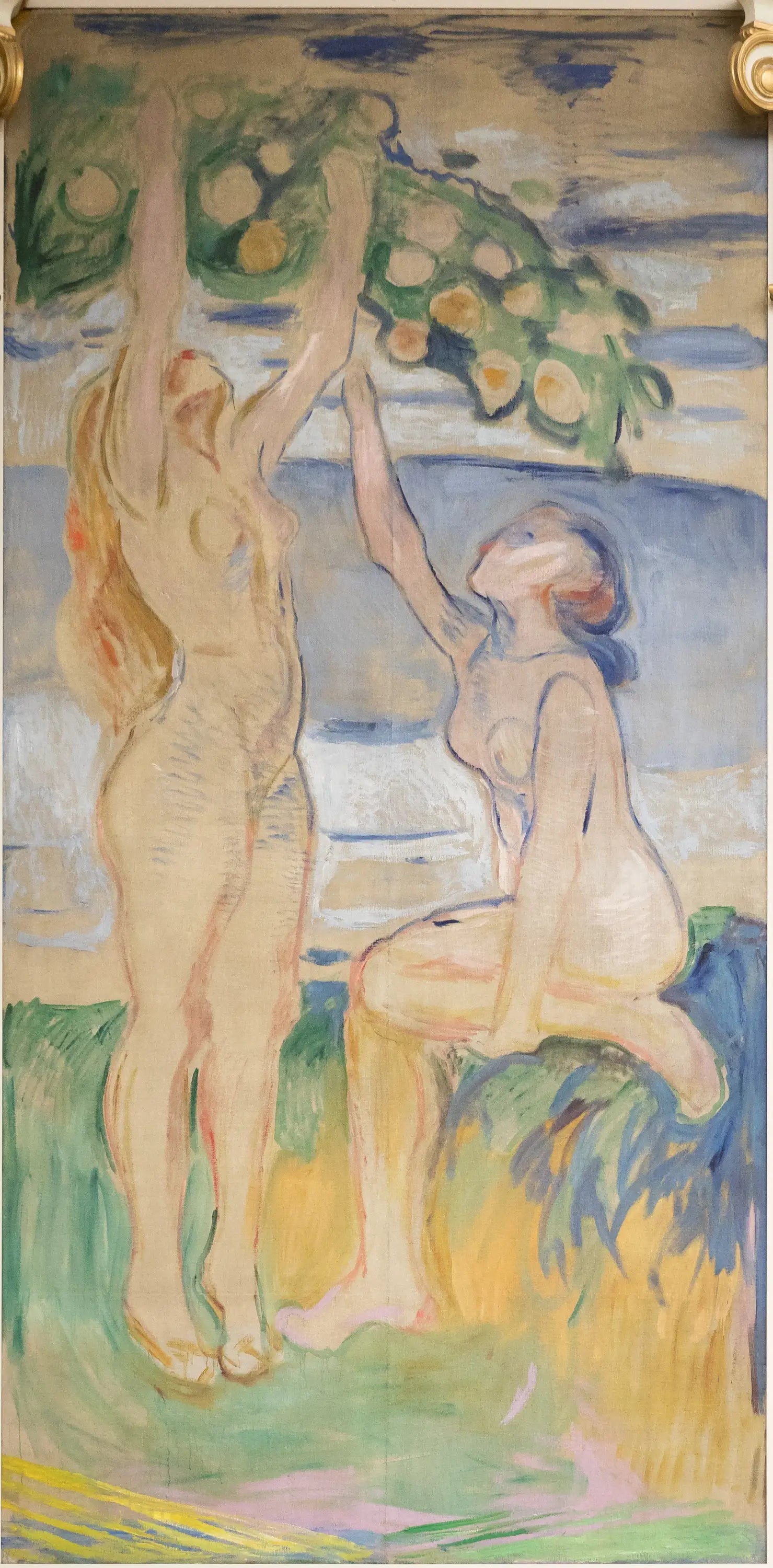 Reproduction du tableau « Femmes à la moisson - Edvard Munch » par Alpha Reproduction en peinture à l’huile