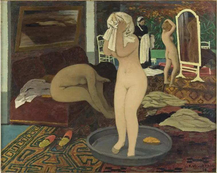 여성들의 세면 시간 - 펠릭스 발로통

Source:
Femmes à leur toilette - Félix Vallotton