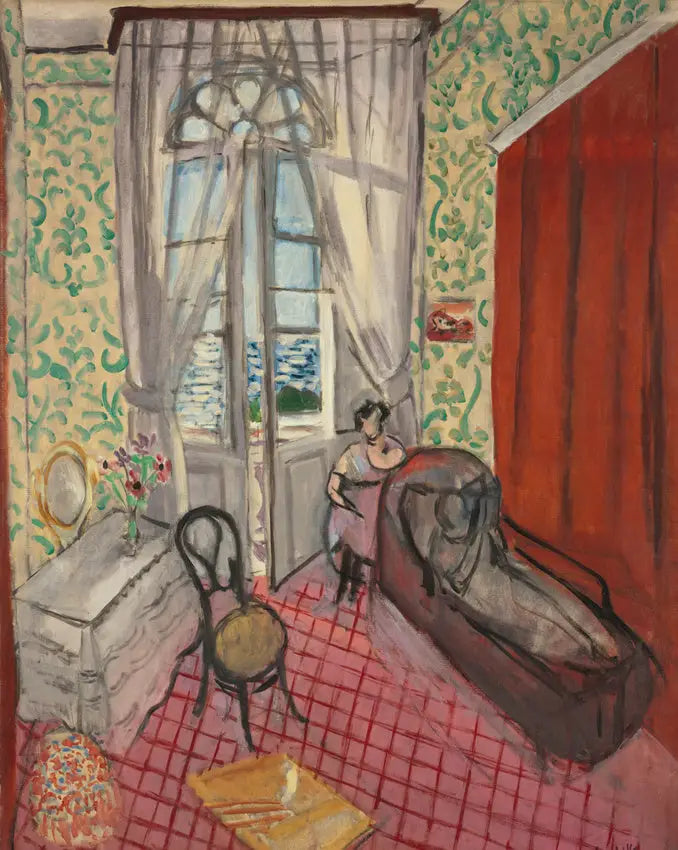 Reproduction du tableau « Femmes au canapé - Henri Matisse » par Alpha Reproduction en peinture à l’huile