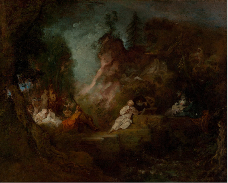 판을 기념하는 축제 - 앙투안 와토