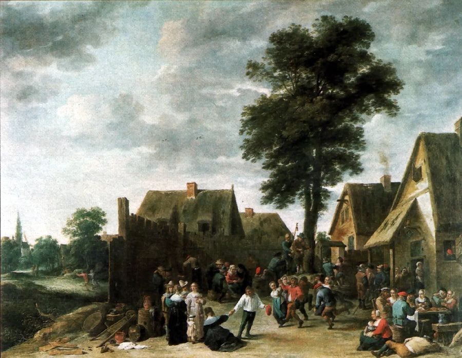 "De Halve Maan" 양조장의 마을 축제 - 데이비드 테니에르 더 쥬네

Source:
Fête du village à l'auberge "De Halve Maan" - David Teniers le Jeune
