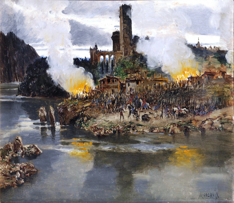 Un feu (Bataille) - Antonio Muñoz Degraín