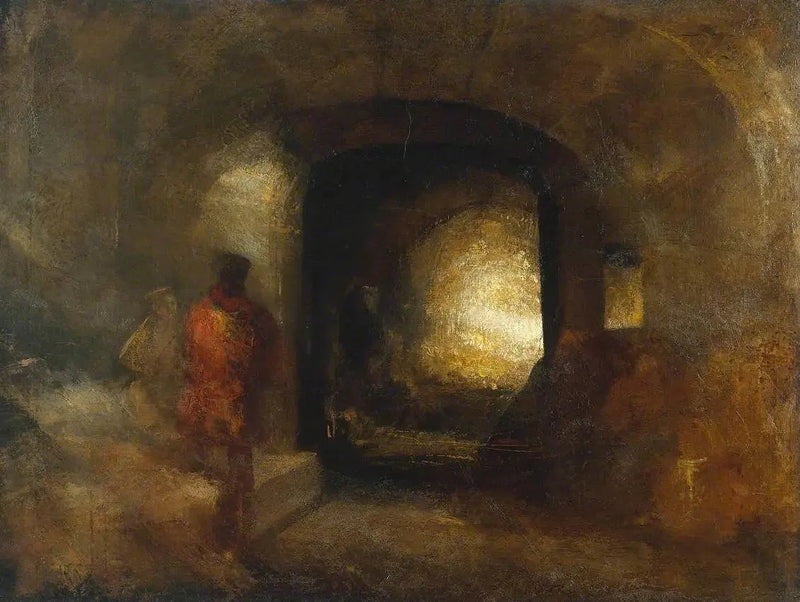 건물 속의 인물 - J. M. W. 터너