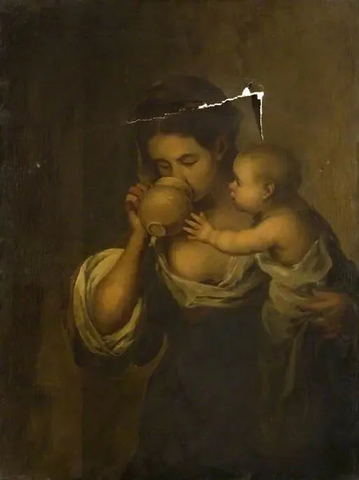팔에 아이를 안고 마시는 소녀 - 바르톨로메 에스테반 무리요

Source:
Fille buvant avec un enfant à son bras - Bartolomé Esteban Murillo