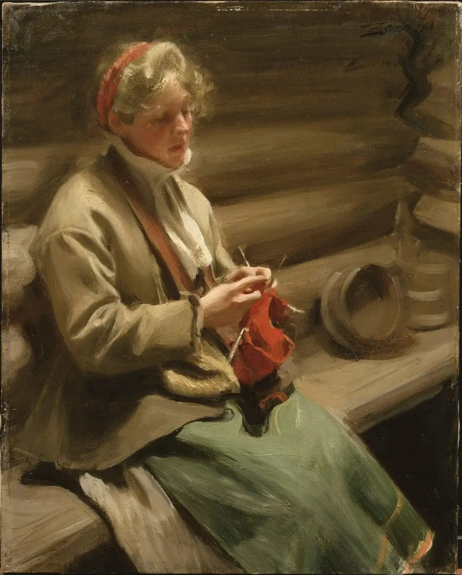 딸기 달레칼리안 니팅하는 소녀. 양배추를 든 마르기트 - 앤더스 조른

Source:
Fille dalécarlienne tricotant. Margit au chou - Anders Zorn