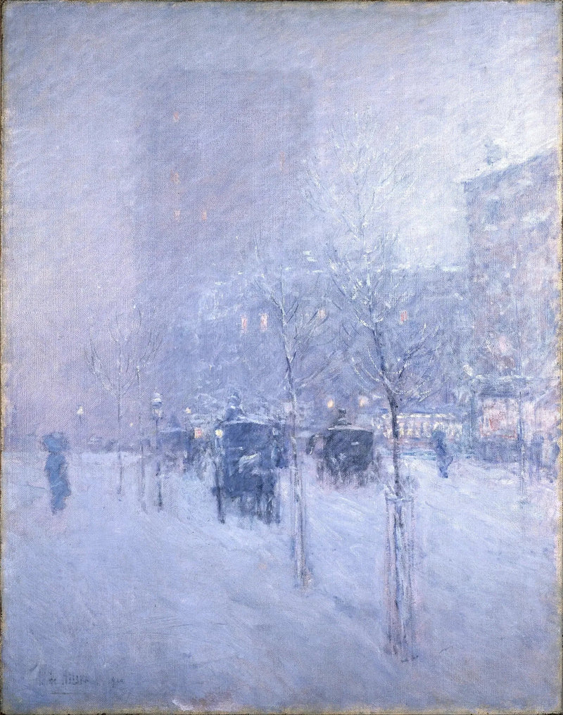 뉴욕, 겨울, 오후 늦은 시간 - 차일드 해섬

Source:
Fin d'après-midi, New York, hiver - Childe Hassam