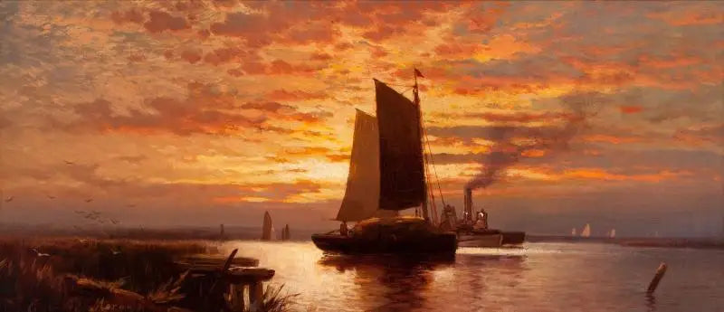 뉴욕 항구의 하루가 끝날 무렵 - 에드워드 모란

Source:
Fin de la journée, port de New York - Edward Moran