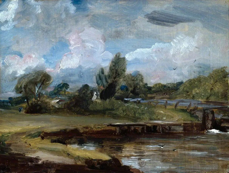 플랫포드 락, 강가의 오솔길 - 존 콘스터블

Source:
Flatford Lock, un chemin au bord d'une rivière - John Constable