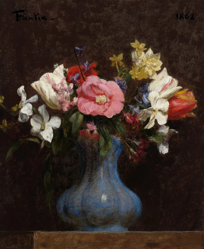꽃, 카멜리아, 튤립 - 앙리 판탱-라투르

Source:
Fleurs, camélias et tulipes - Henri Fantin-Latour