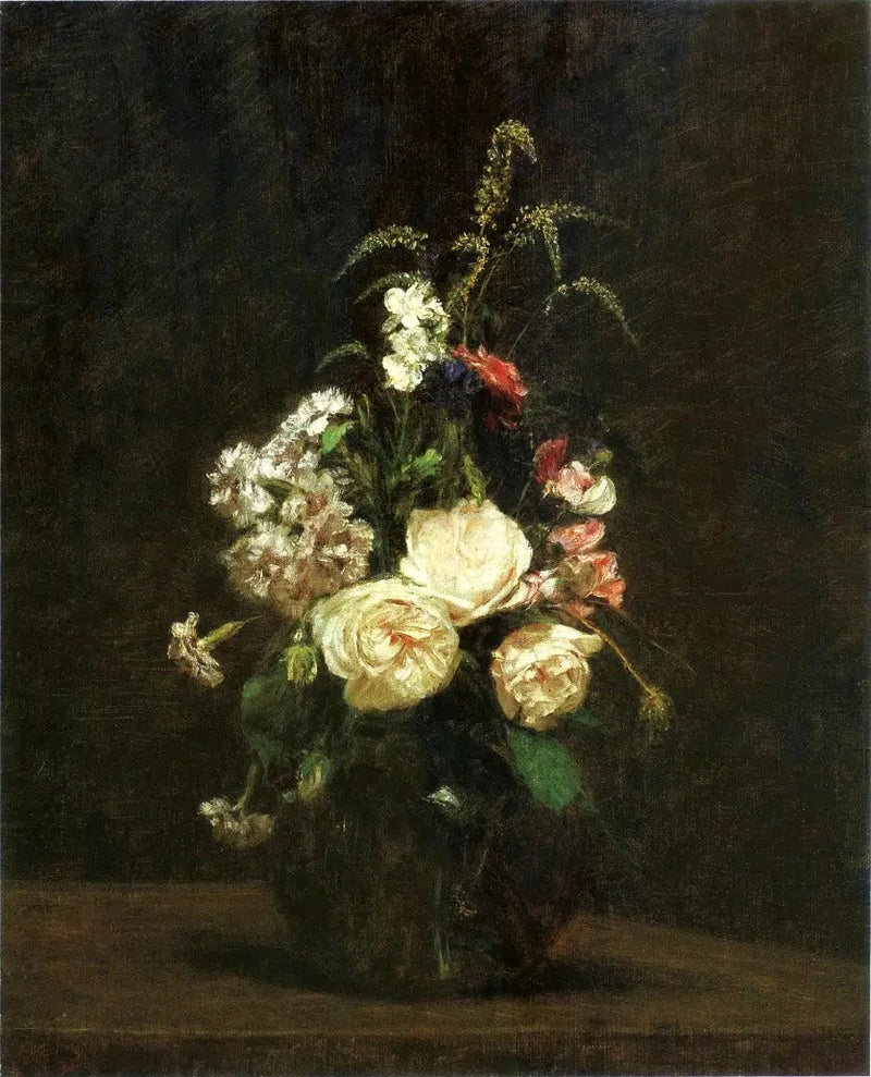 유리 꽃병 속의 꽃들 - 앙리 판탱-라투르

Source:
Fleurs dans un vase en verre. - Henri Fantin-Latour