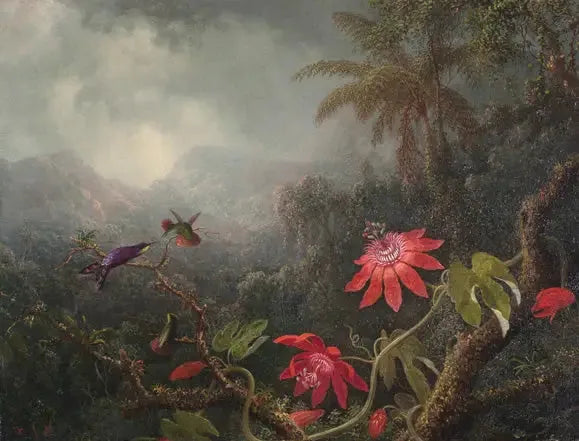 패션의 꽃과 세 개의 벌새 - 마틴 존슨 헤이드

Source:
Fleurs de la passion et Trois Colibris - Martin Johnson Heade