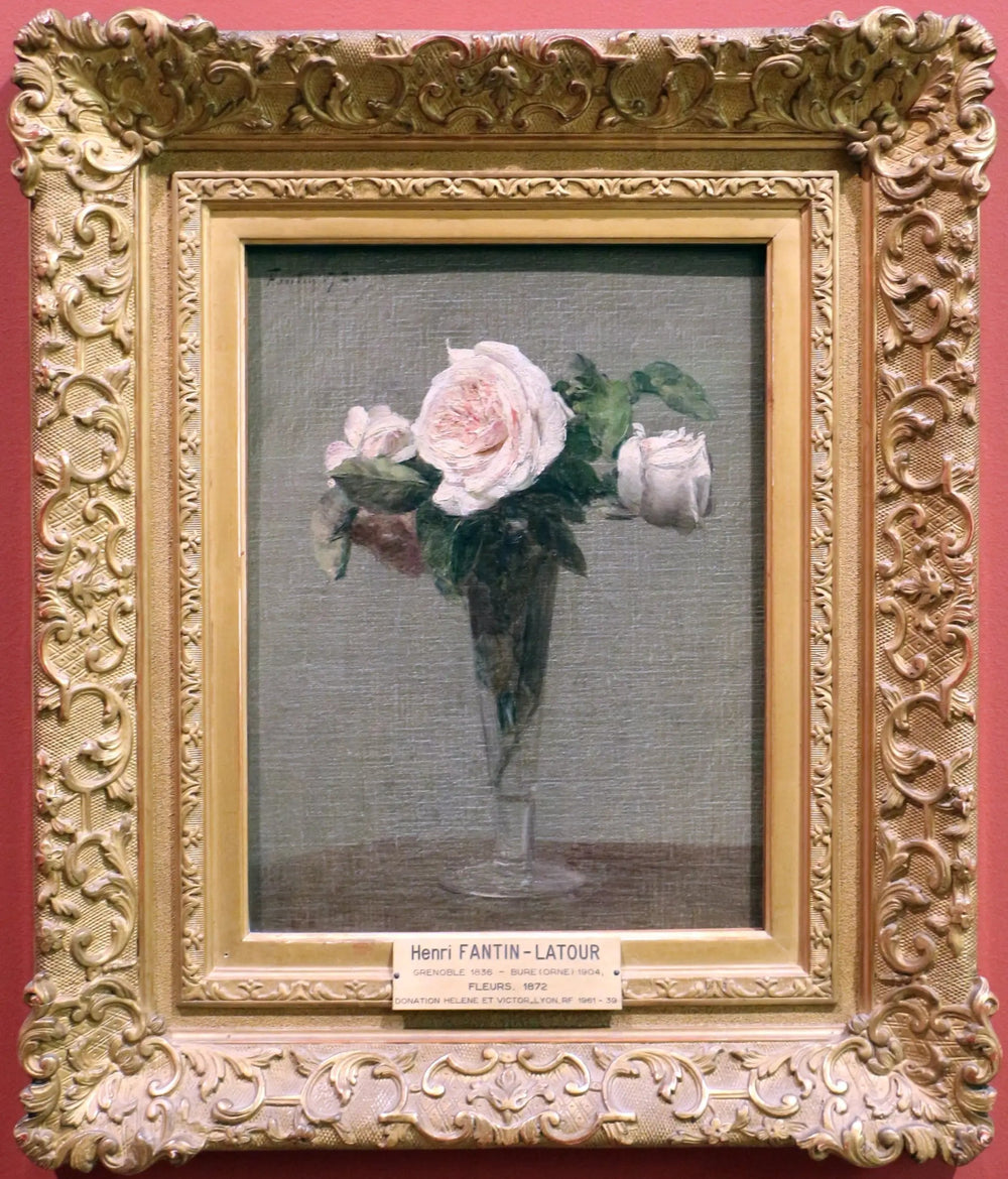 Fleurs - Henri Fantin-Latour image 1 reproduction artisanale de tableau