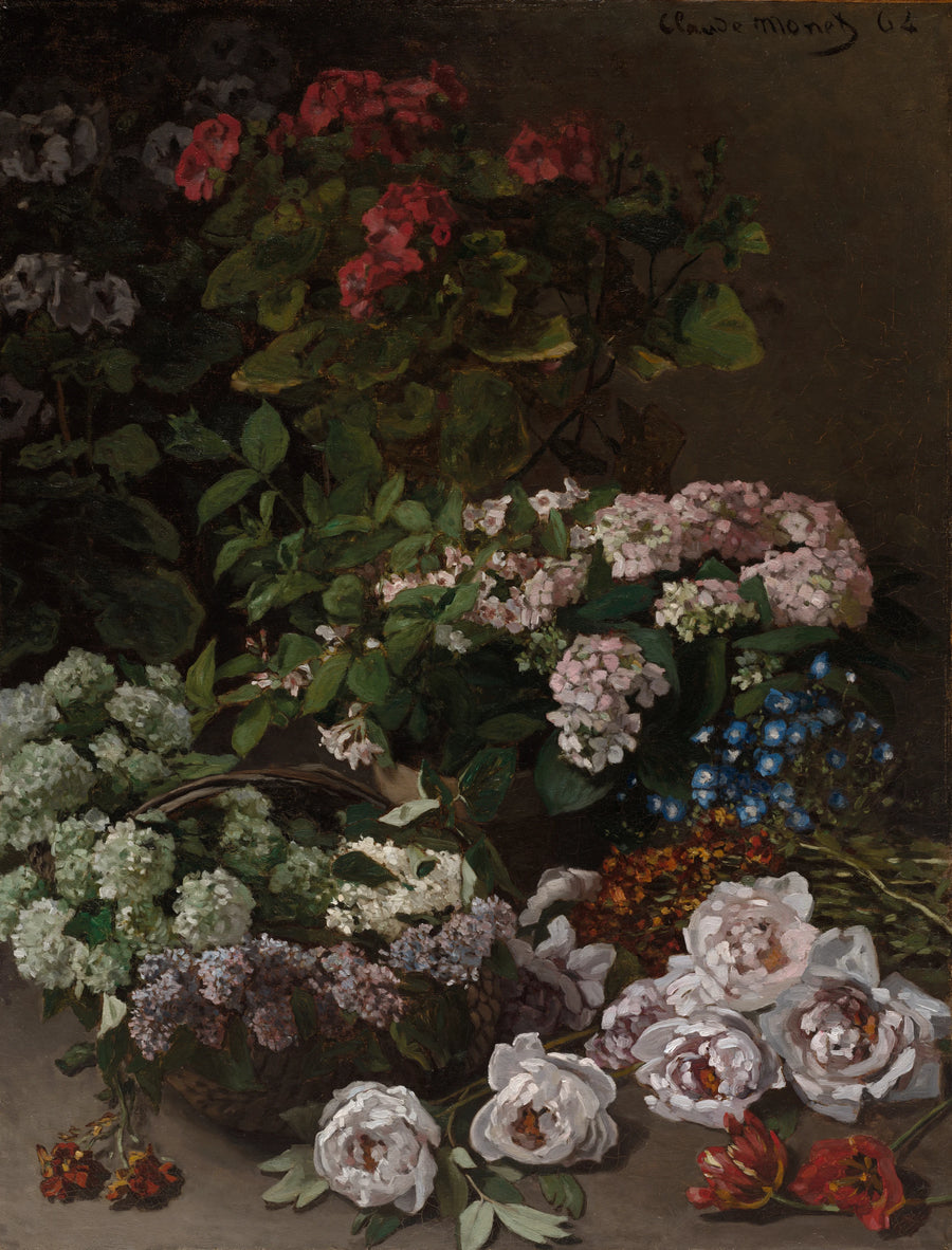 봄꽃 - Claude Monet