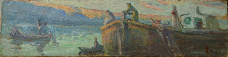 플로드랜드스카브와 유모차 및 아기 - 막시밀리앙 루스