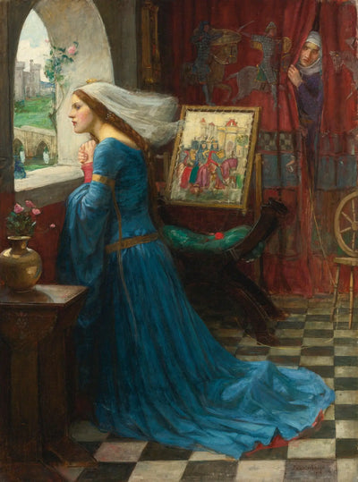 Reproduction du tableau « Foire Rosamund - John William Waterhouse » par Alpha Reproduction en peinture à l’huile