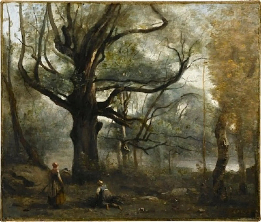 퐁텐블로. 큰 참나무 아래의 숯불장작 - 장 바티스트 카밀 코로트

Source:
Fontainebleau. Bûcheronnes au pied d'un gros chêne - Jean-Baptiste Camille Corot