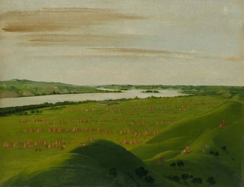 포트 피에르, 테톤 강의 입구, 세인트루이스에서 1200마일 상공 - 조지 캐틀린

Source:
Fort Pierre, embouchure de la rivière Teton, 1200 milles au-dessus de Saint Louis - George Catlin