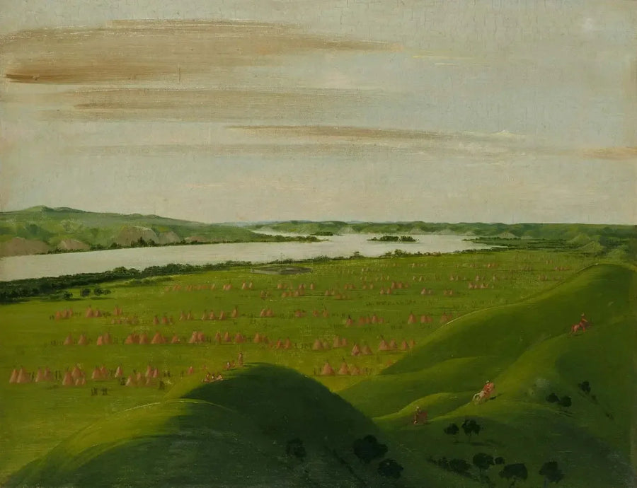 포트 피에르, 테톤 강의 입구, 세인트루이스에서 1200마일 상공 - 조지 캐틀린

Source:
Fort Pierre, embouchure de la rivière Teton, 1200 milles au-dessus de Saint Louis - George Catlin