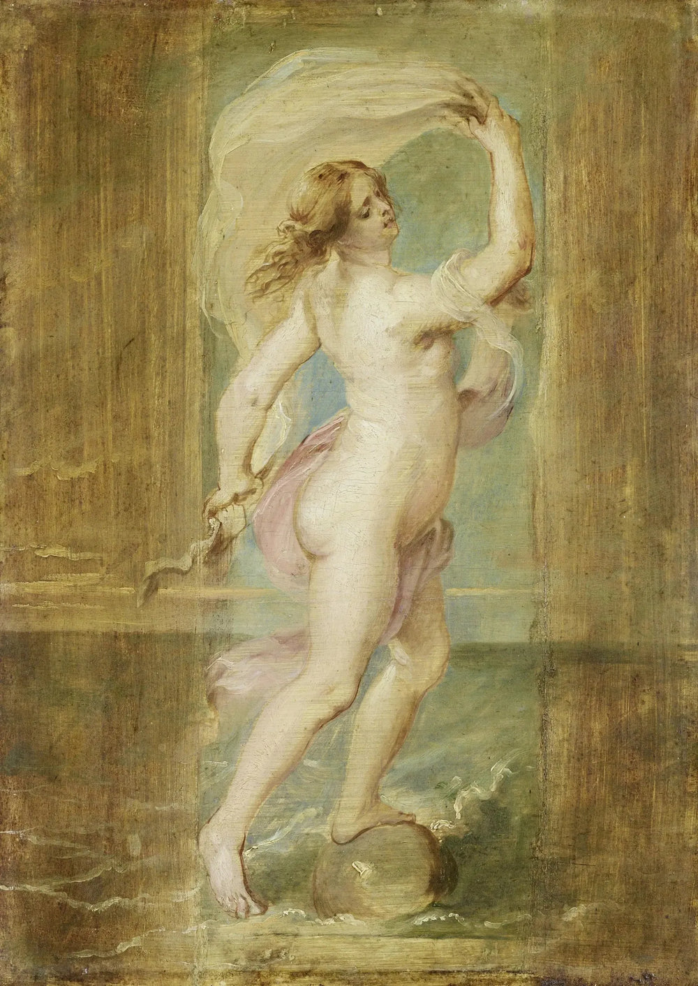 Fortune - Peter Paul Rubens image 1 copie de tableau peinte à la main