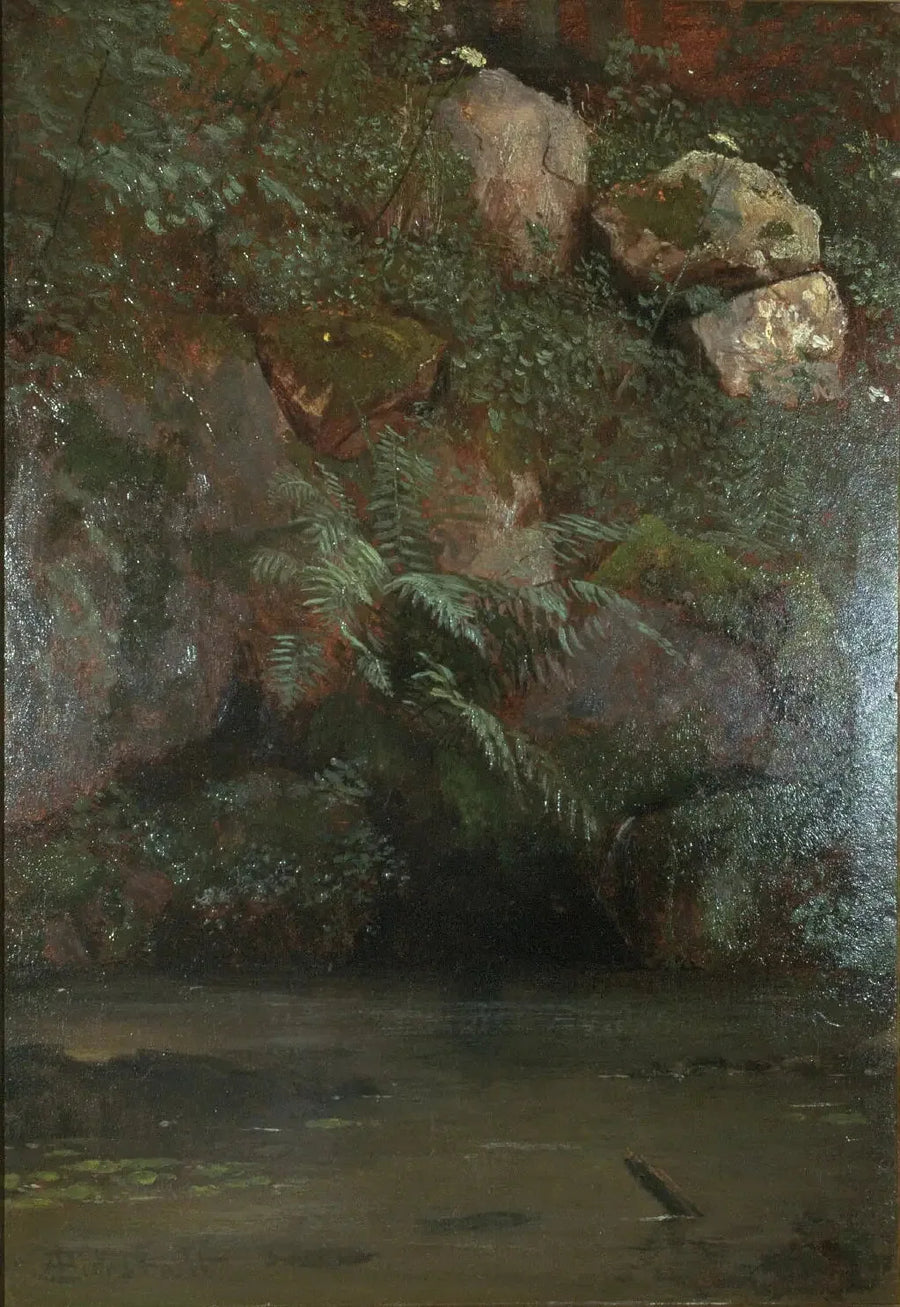 포구르와 바위가 언덕 위에 있는 풍경화 - 알버트 비어슈타트

Source:
Fougères et rochers sur un talus - Albert Bierstadt