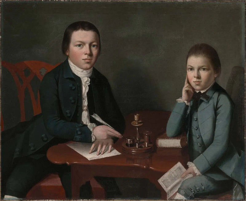 프란시스 말본과 그의 형 사우더스 - 길버트 스튜어트

Source:
Francis Malbone et son frère Saunders - Gilbert Stuart