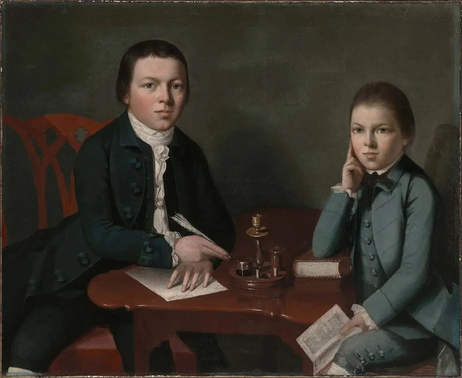 프란시스 말본과 그의 형 사우더스 - 길버트 스튜어트

Source:
Francis Malbone et son frère Saunders - Gilbert Stuart
