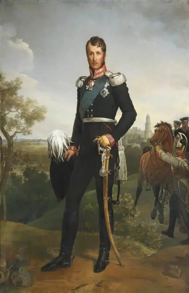 프레데릭-구스타프 3세 (1770–1840), 프로이센 왕 - 프랑수아 제라르

Source:
Frédéric-Guillaume III (1770–1840), roi de Prusse - François Gérard