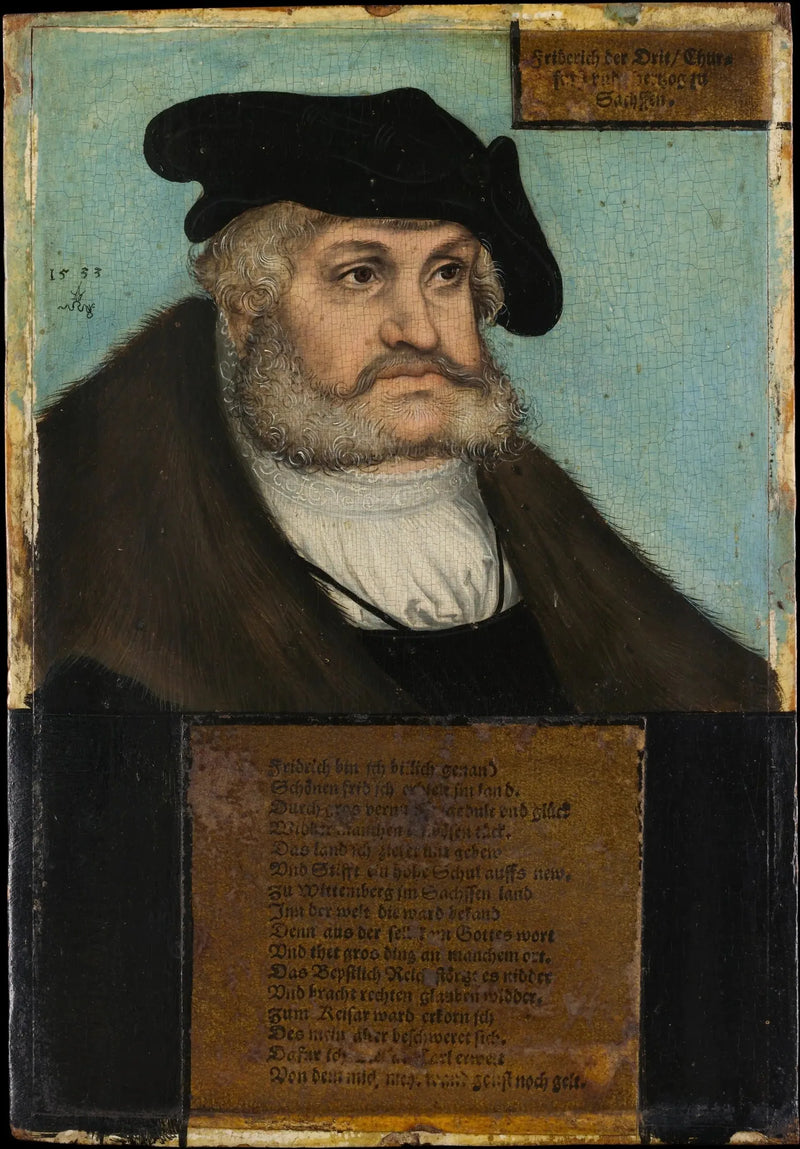 프레데릭 3세 (1463–1525), 현자, 작센 선거후작 - 루카스 크라나흐 더 엘더