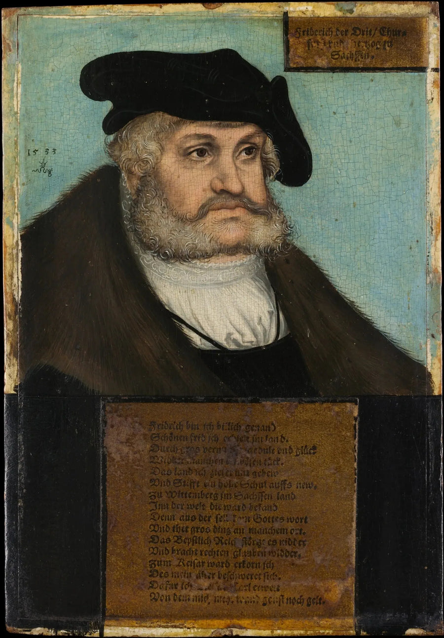 프레데릭 3세 (1463–1525), 현자, 작센 선거후작 - 루카스 크라나흐 더 엘더