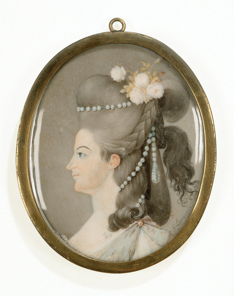 Frederika Sophia Wilhelmina (1751-1820), princesse de Prusse. Épouse du prince Willem V - Georg Lamprecht