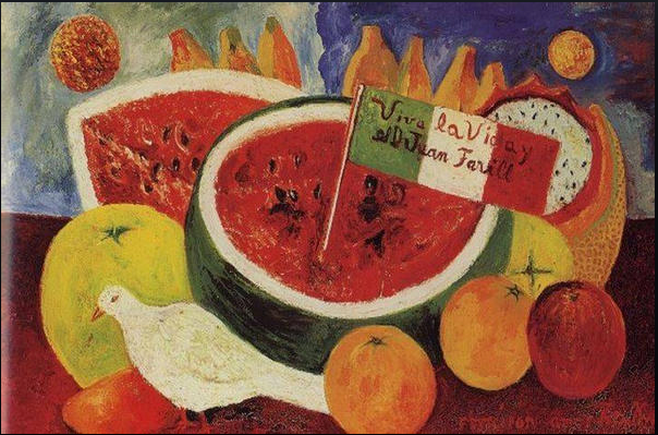 Viva la Vida et le Dr Juan Farill — Frida Kahlo, 1954