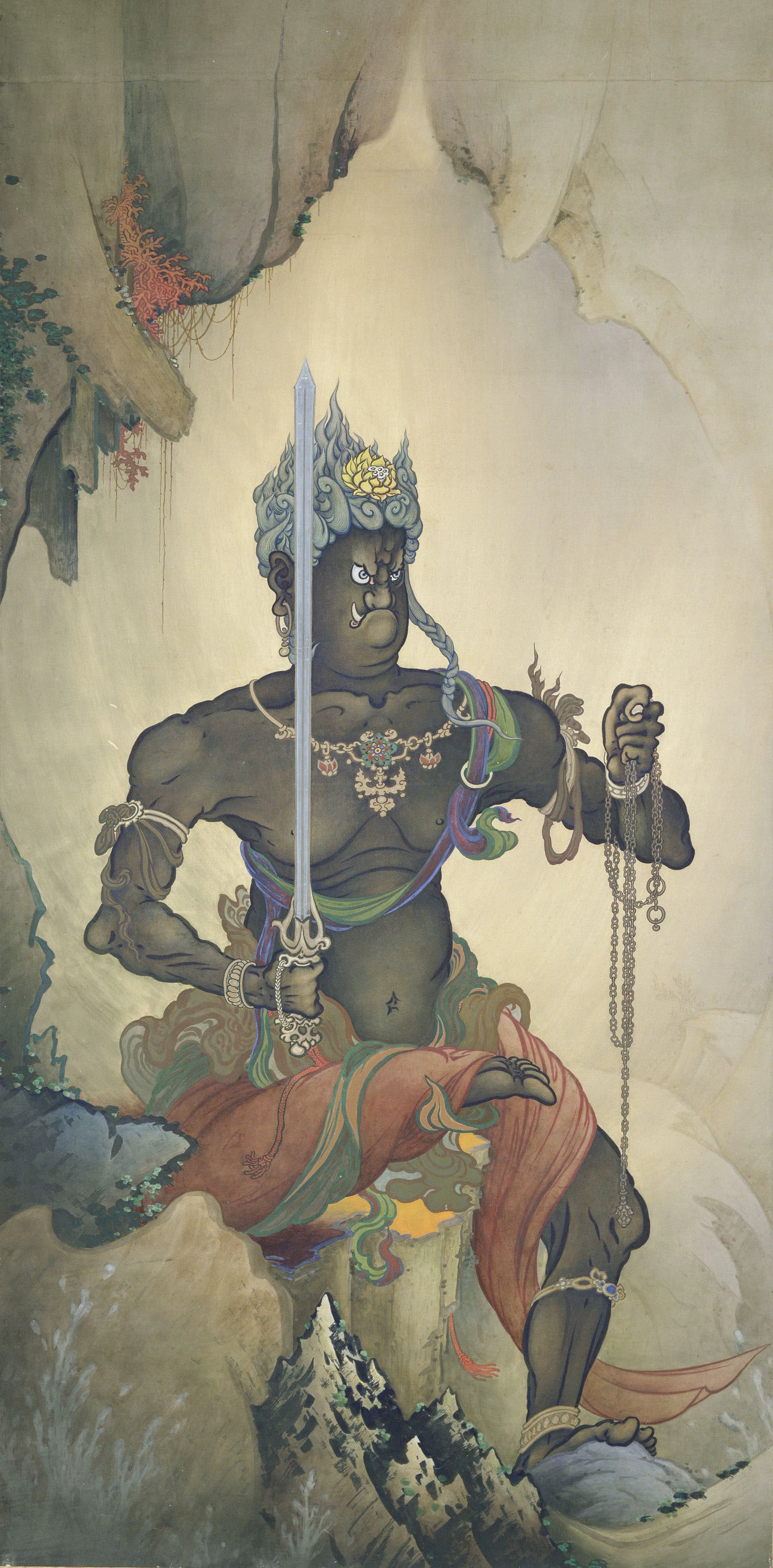 Fudō Myōō, Kanō Hōgai, 1887