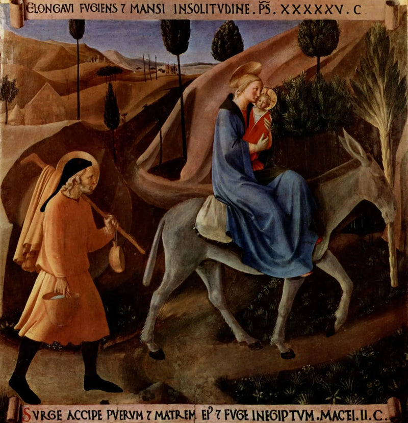 이집트로 도망가기 - 프라 앙젤리코

Source:
Fuite en Égypte - Fra Angelico