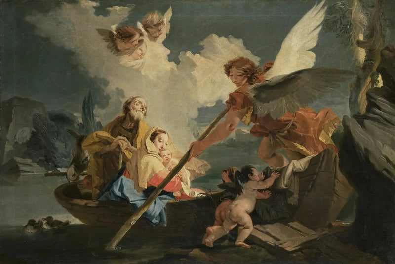 이집트로의 도망 - 조반니 바티스타 티에폴로

Source:
Fuite en Égypte - Giovanni Battista Tiepolo