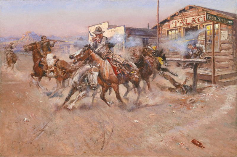 45구경 연기의 그림 - 찰스 마리온 러셀

Source:
Fumée d'un .45 - Charles Marion Russell