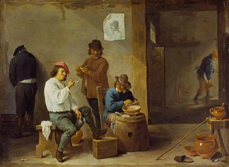 통 주변의 흡연자들 - 데이비드 테니어스 주니어

Source:
Fumeurs autour d'un tonneau - David Teniers le Jeune