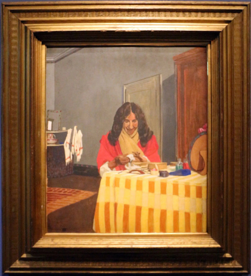 가브리엘 발로통이 손톱을 다듬는 모습 - 펠릭스 발로통

Source:
Gabrielle Vallotton se faisant les ongles - Félix Vallotton